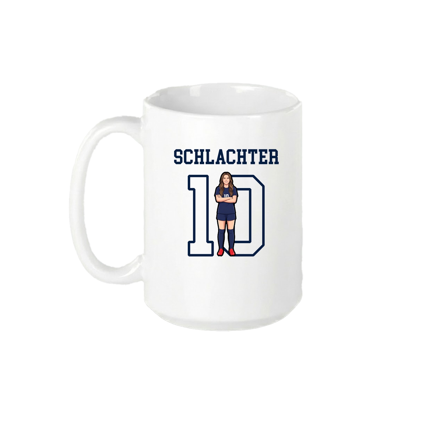 15oz Coffee Mug — Shirsey in White