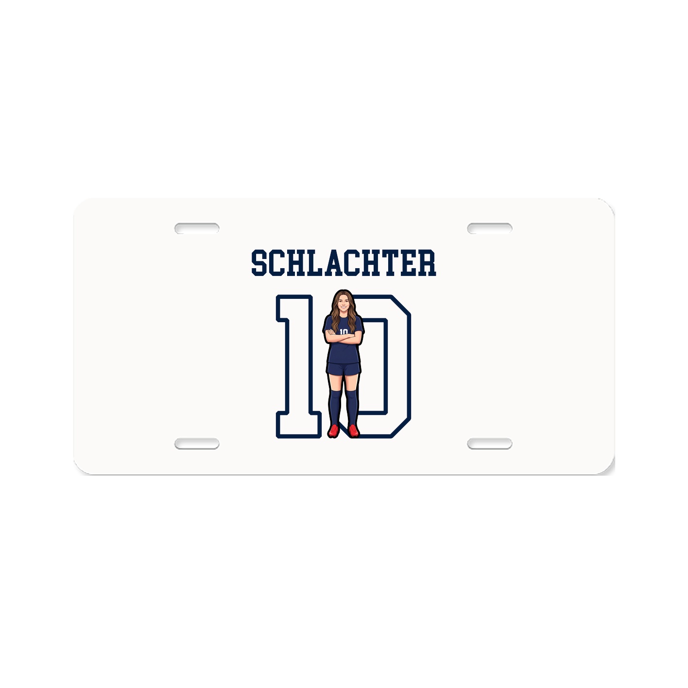 License Plate — Shirsey in Classic