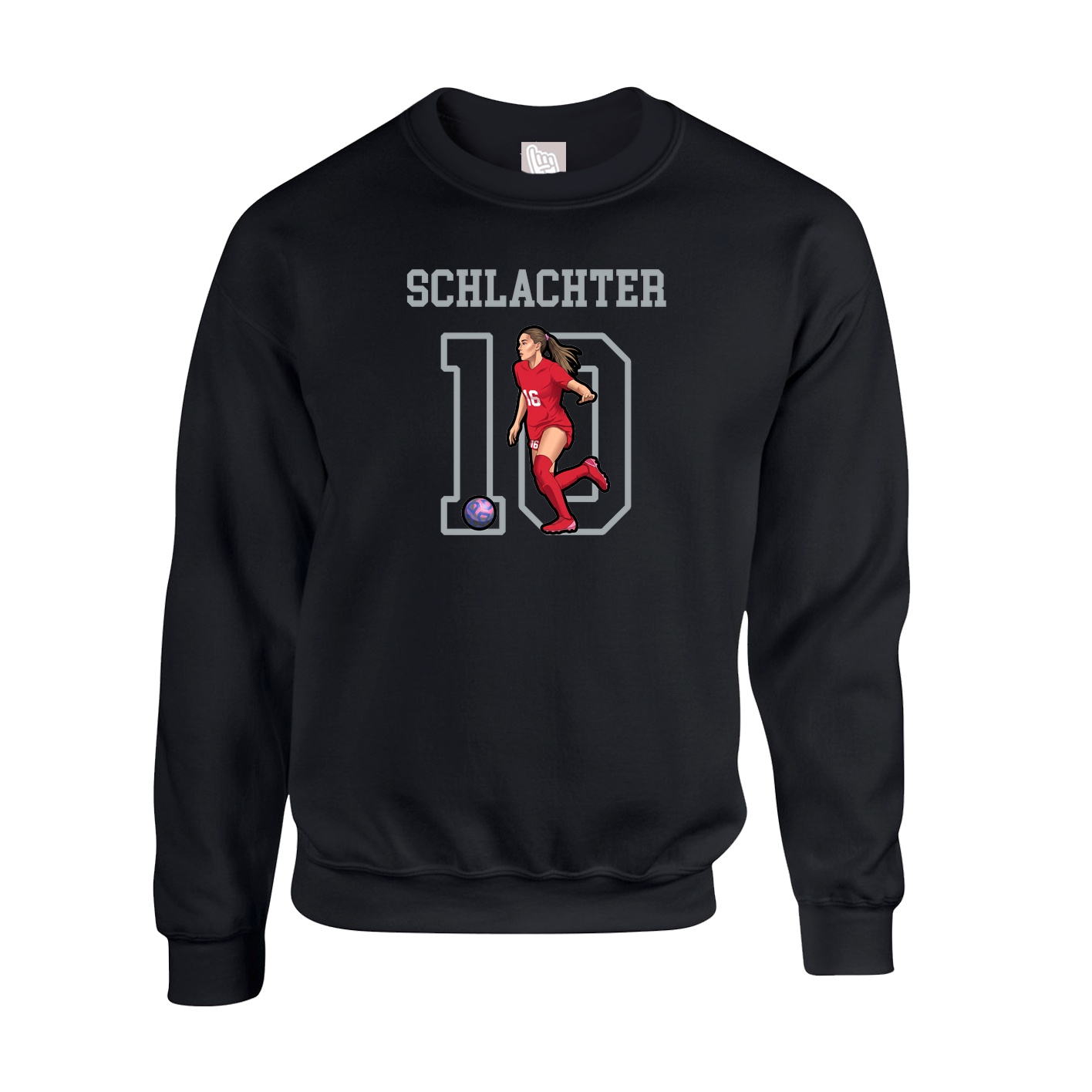 Fleece Crew — Shirsey in Black