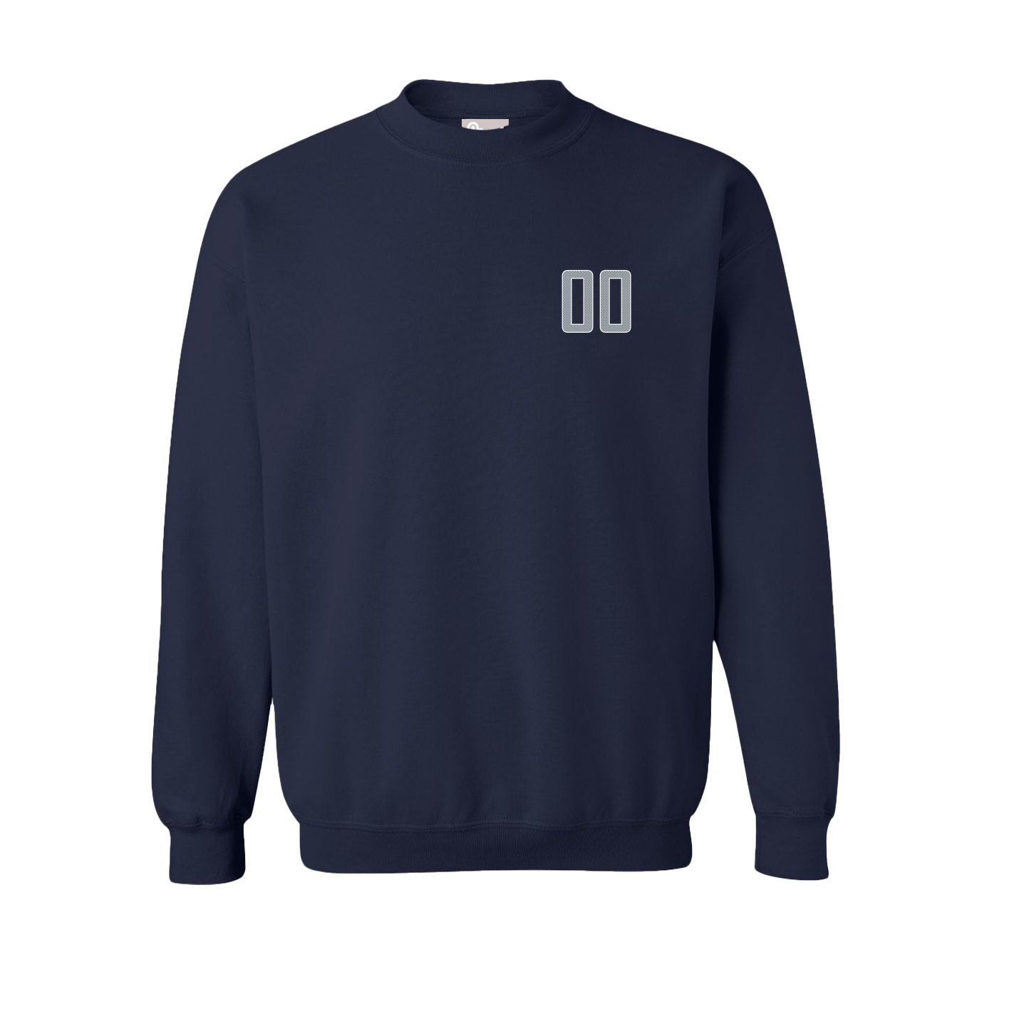 Fleece Crew — Front Shirsy in Navy