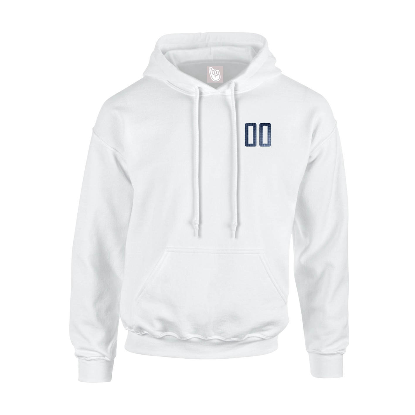 Youth Hoodie — Front Shirsy in White