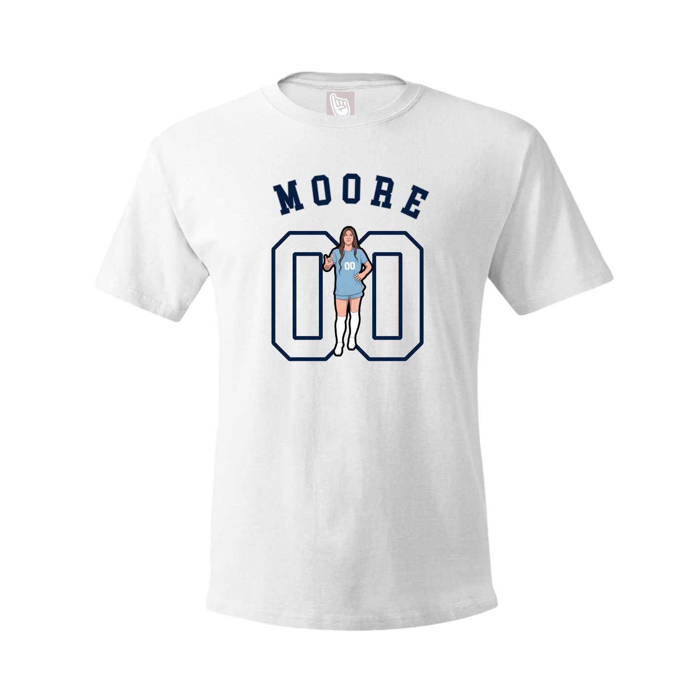 Tee — Shirsey Arch in White