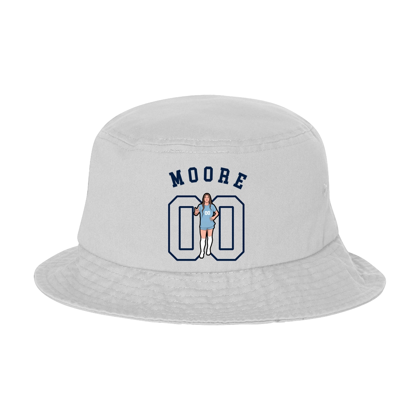 Bucket Cap — Shirsey Arch in White