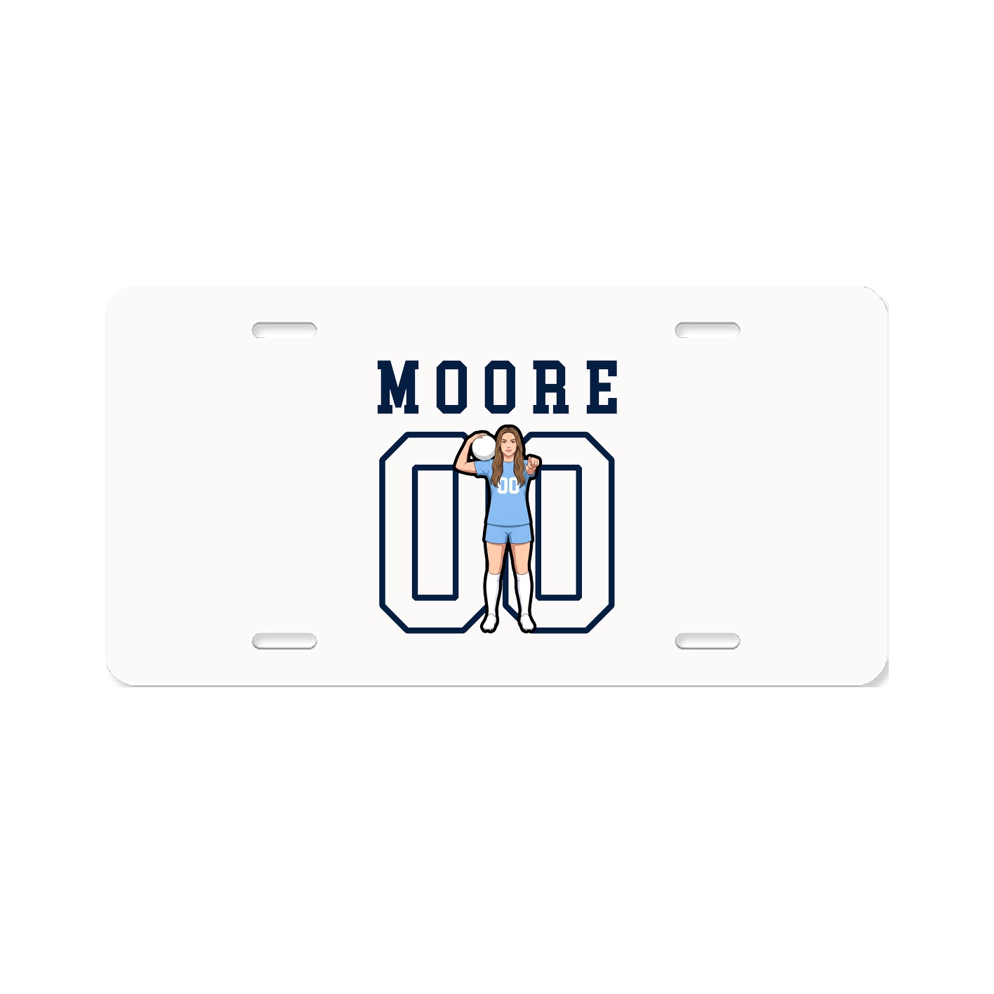 License Plate — Shirsey in Classic