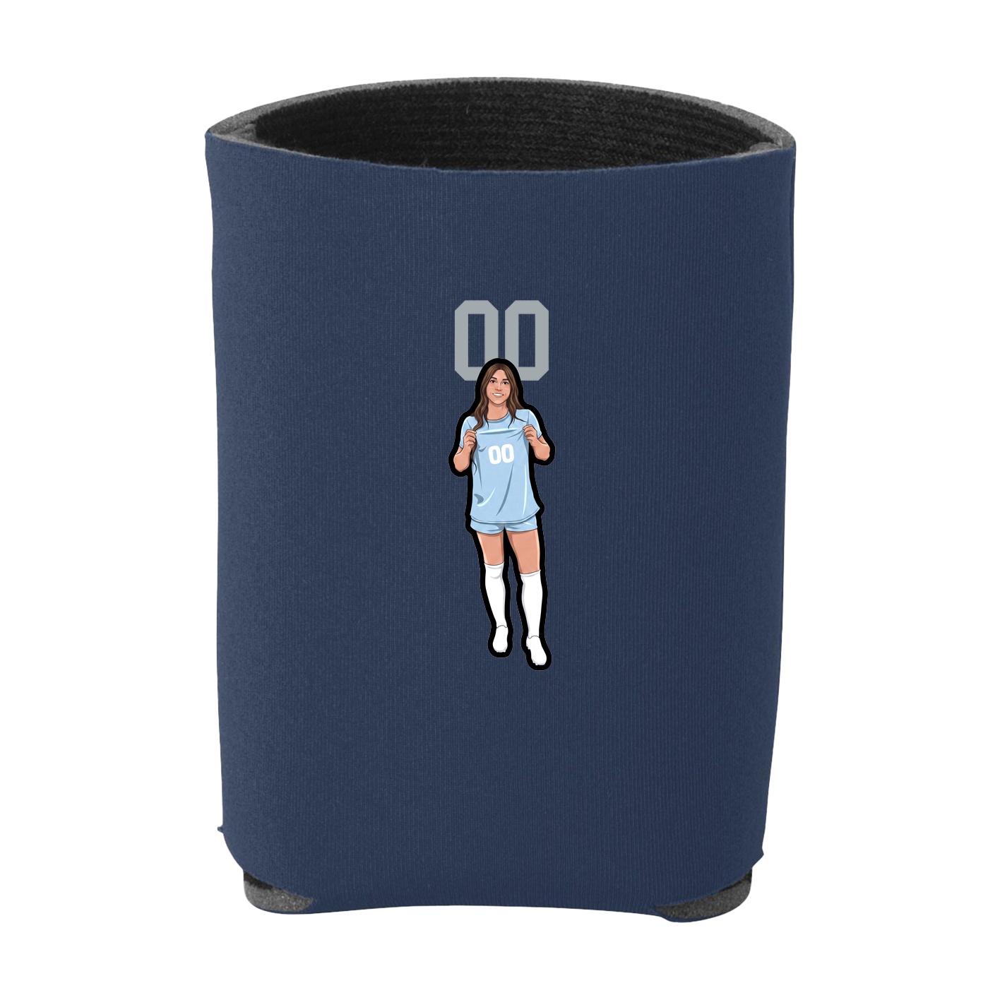 Can Holder — Number Top in Navy
