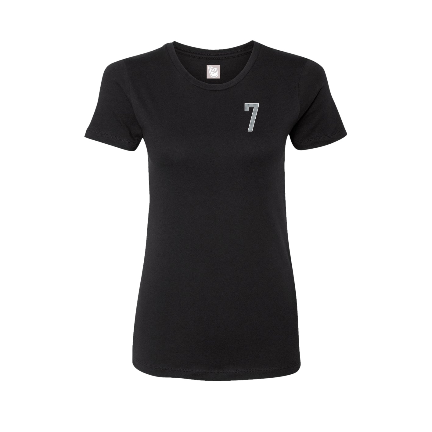 Womens Tee — Front Shirsy in Black
