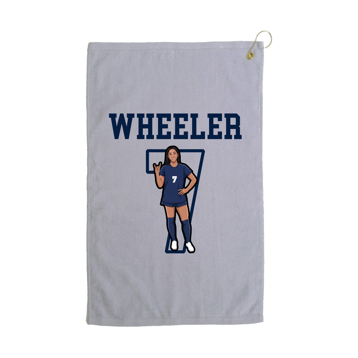 Golf Towel — Shirsey in Grey
