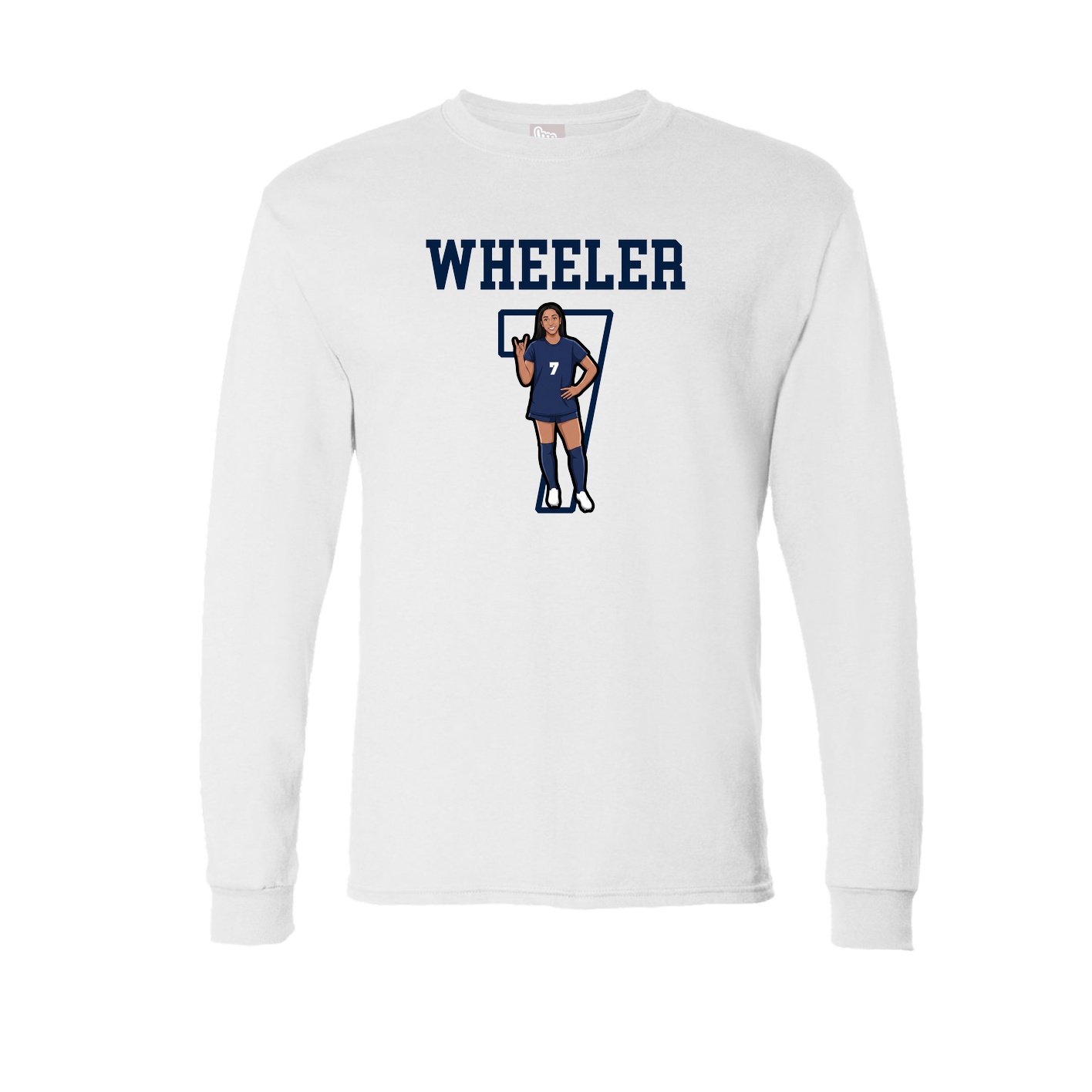 Long Sleeve Tee — Shirsey in White