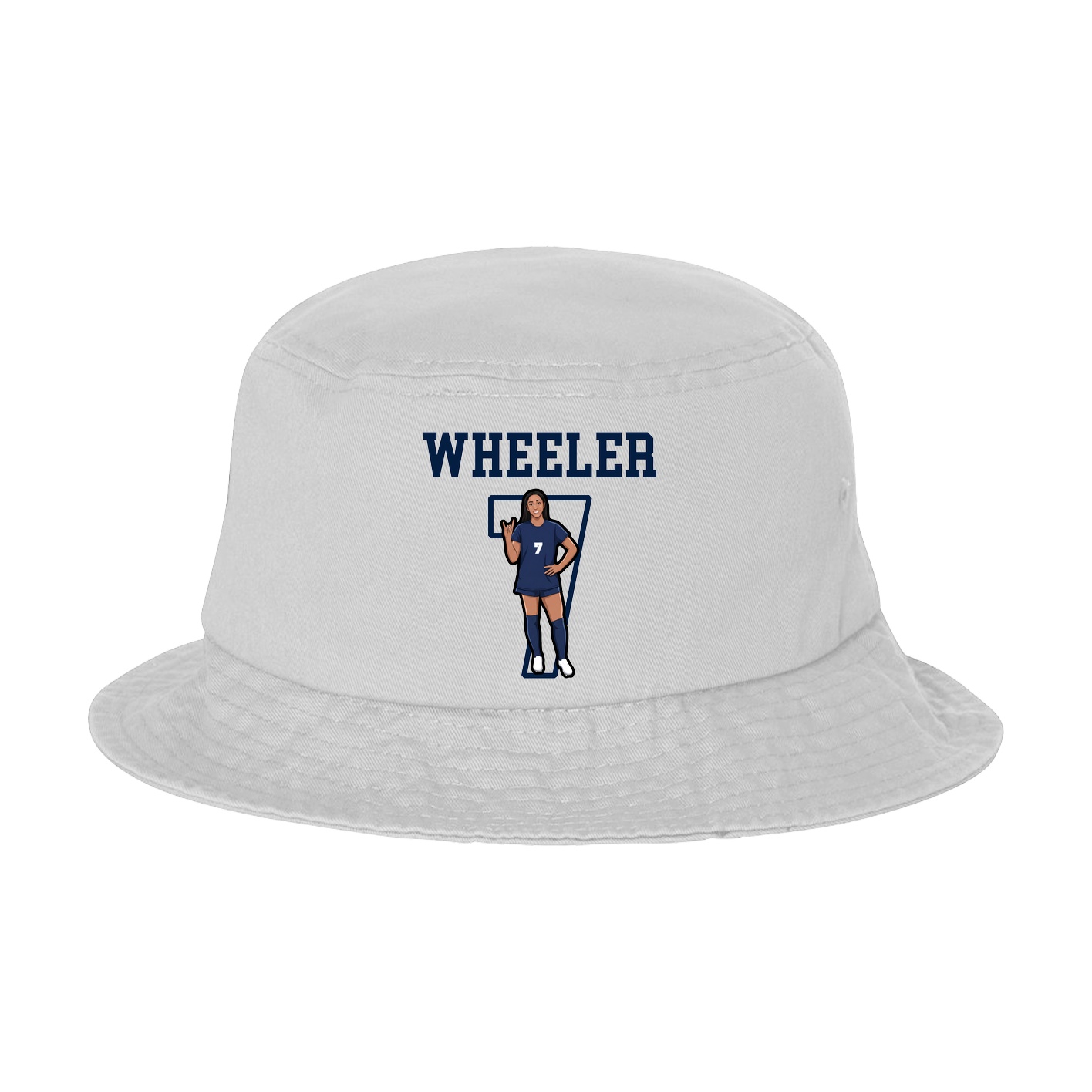 Bucket Cap — Shirsey in White