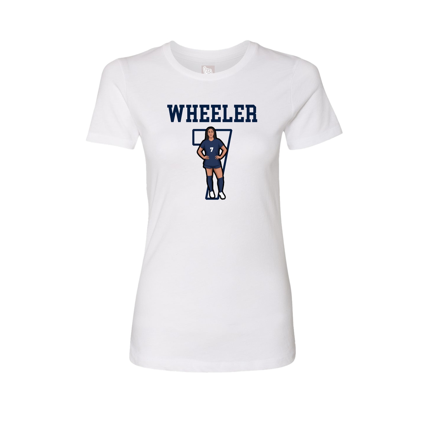 Fitted Women's Tee — Shirsey in White