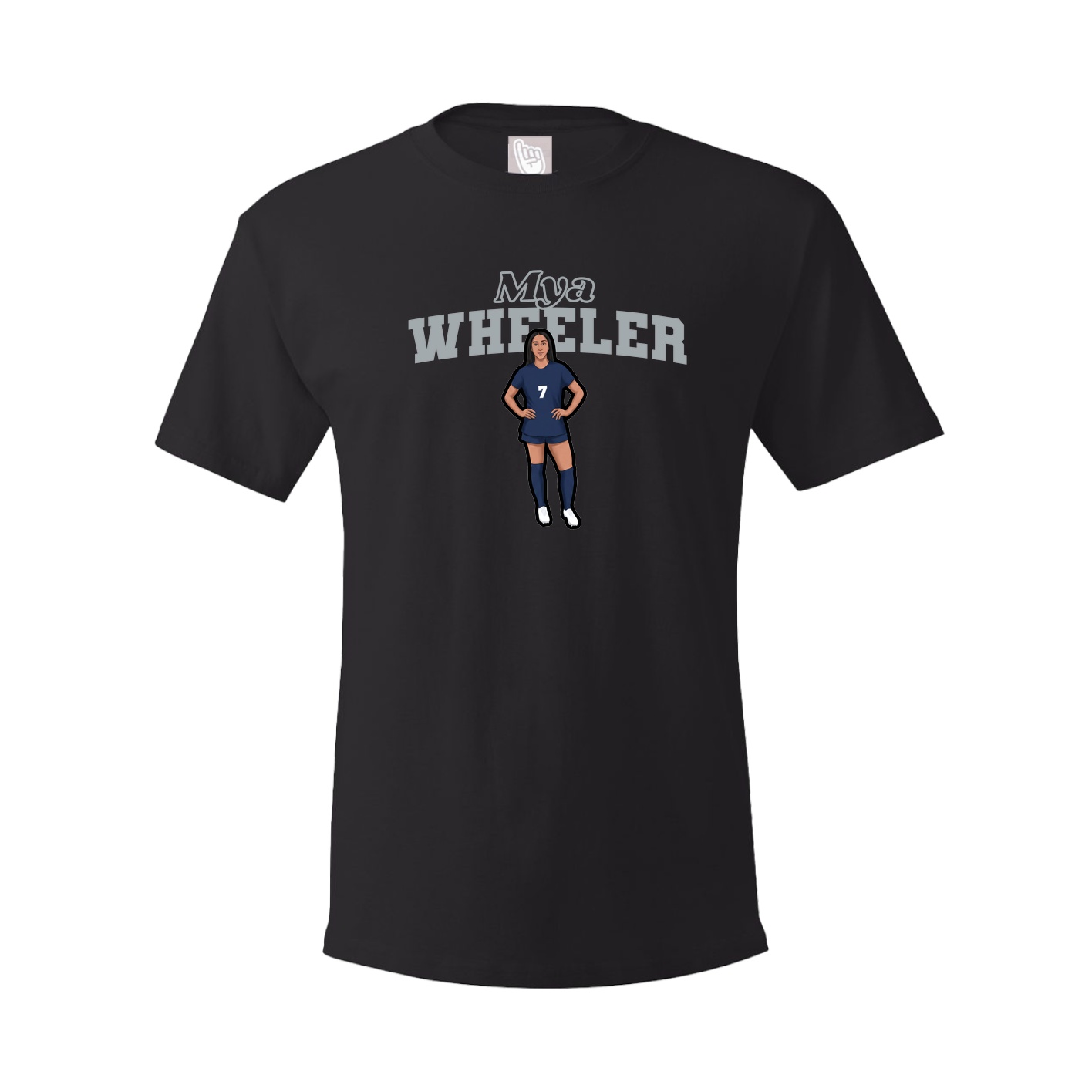 Tee — Name Arch in Black
