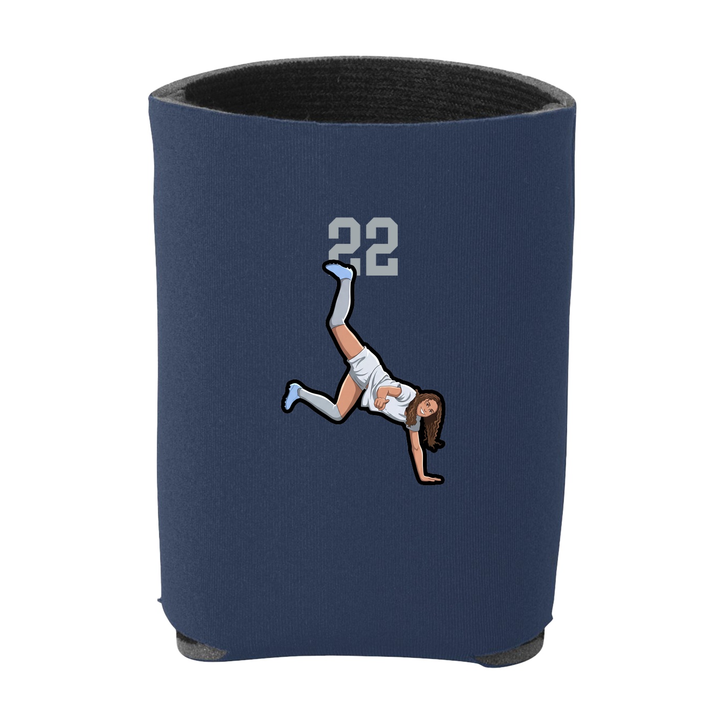 Can Holder — Number Top in Navy