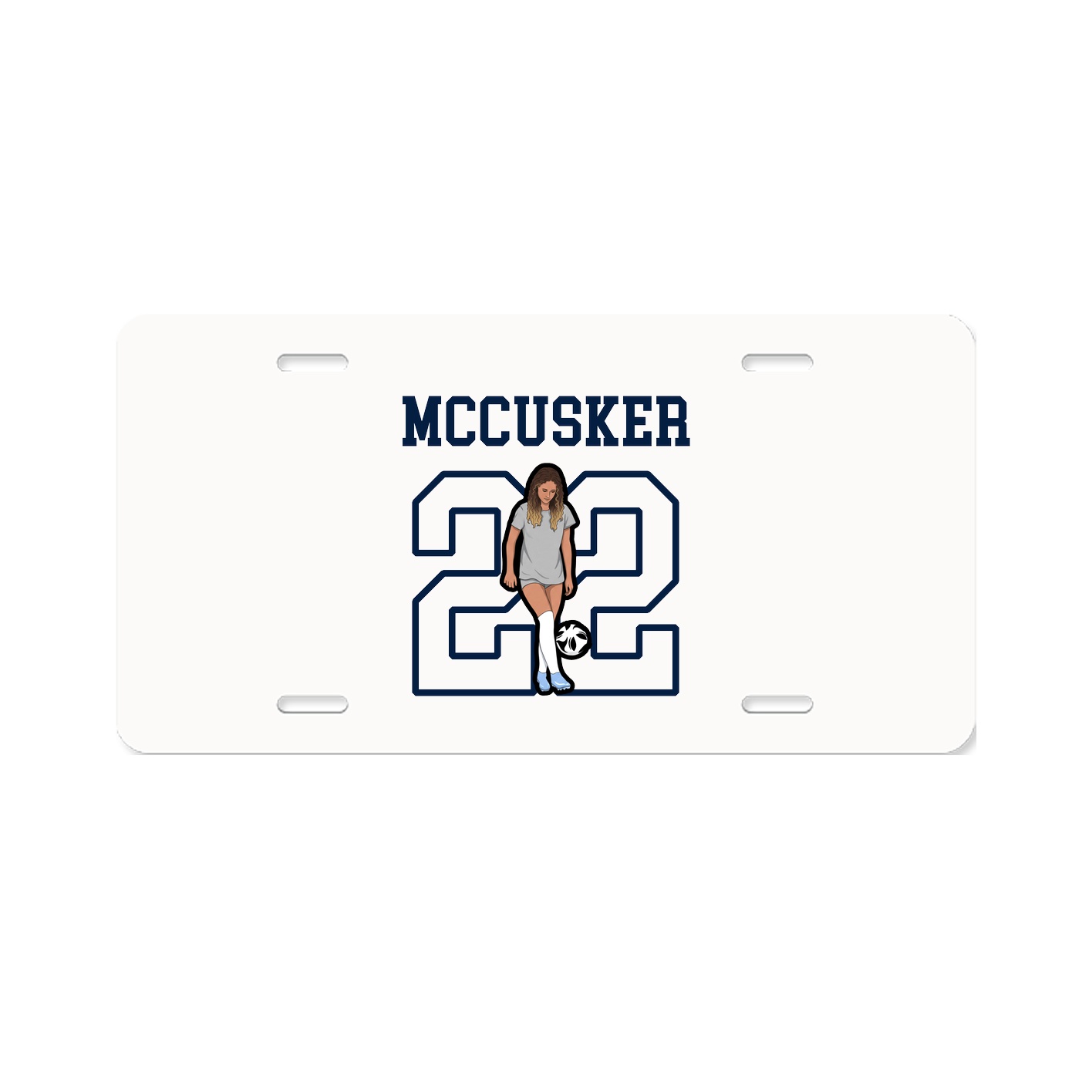 License Plate — Shirsey in Classic