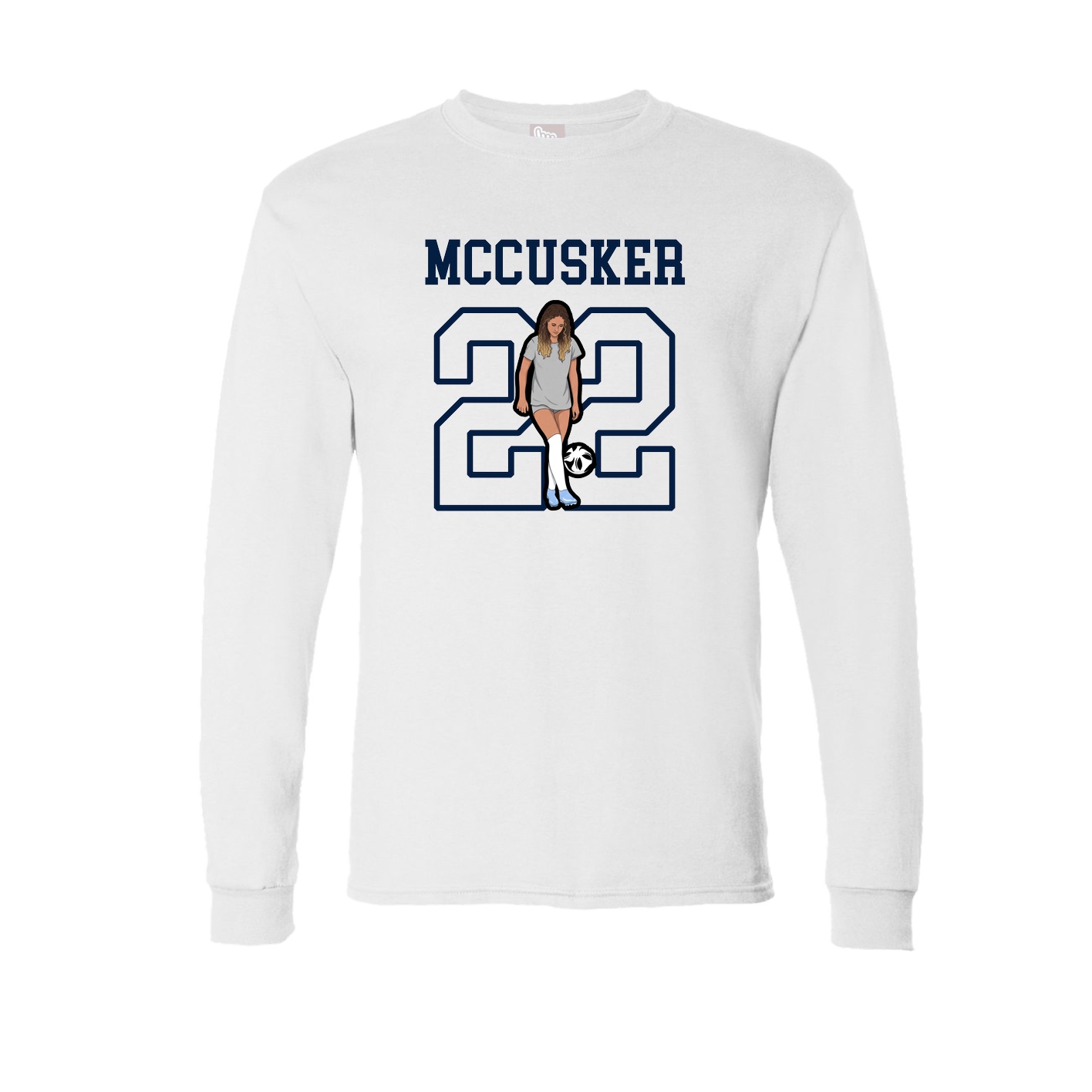 Long Sleeve Tee — Shirsey in White