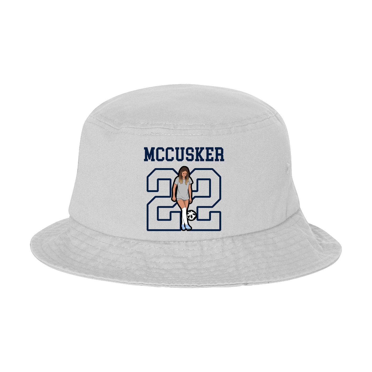 Bucket Cap — Shirsey in White