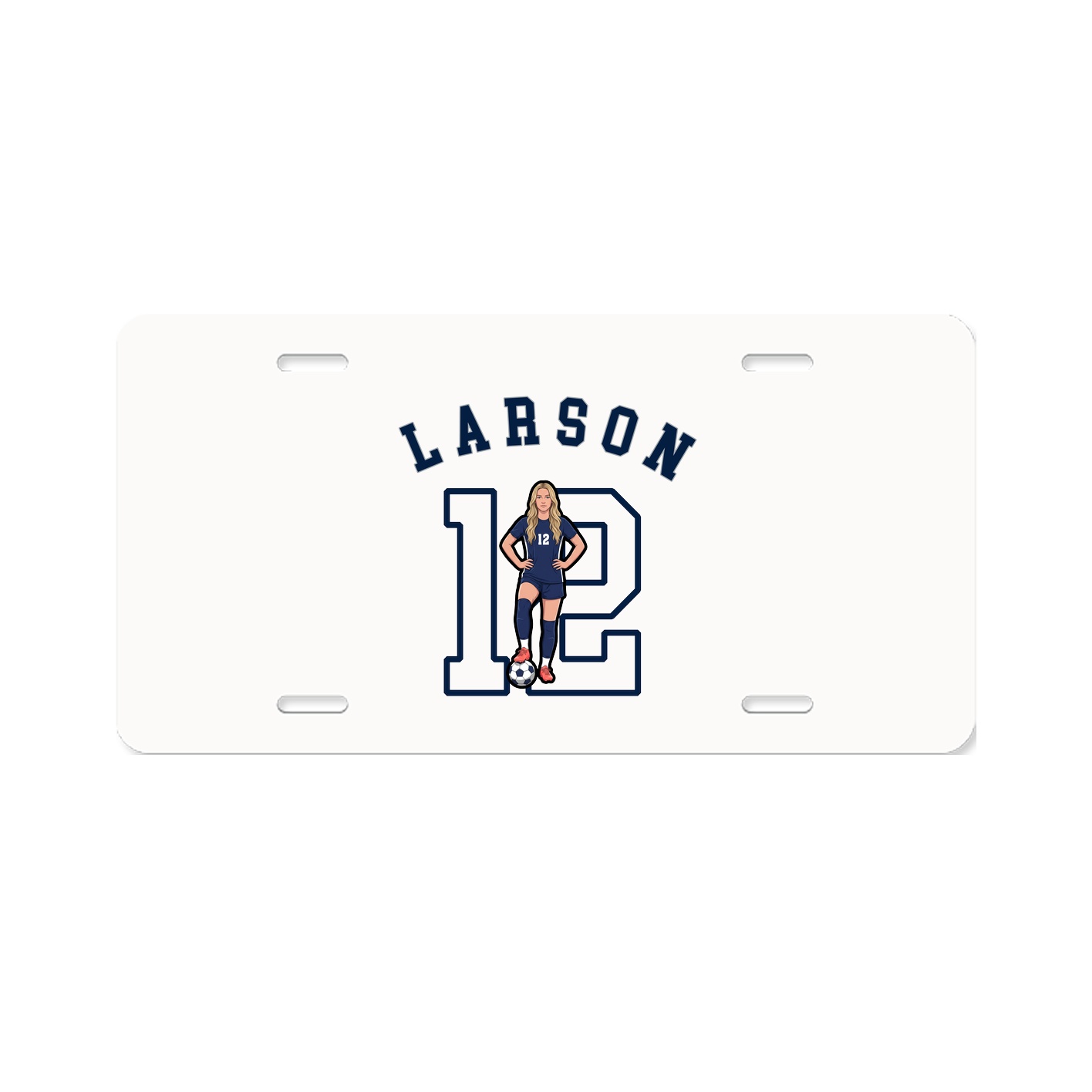 License Plate — Shirsey Arch in Classic