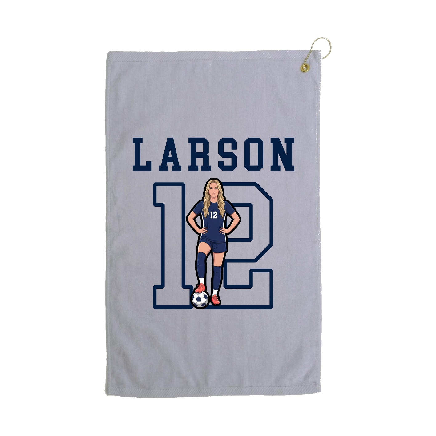 Golf Towel — Shirsey in Grey