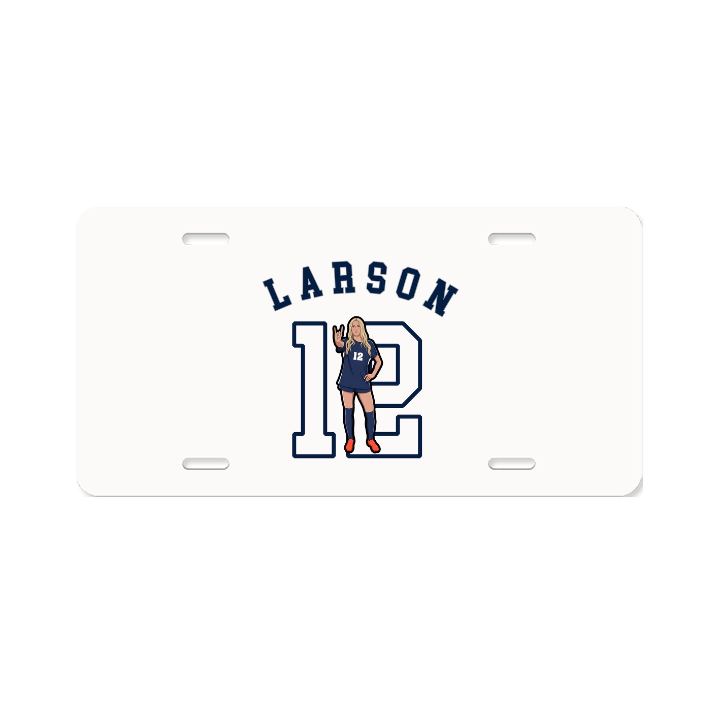 License Plate — Shirsey Arch in Classic