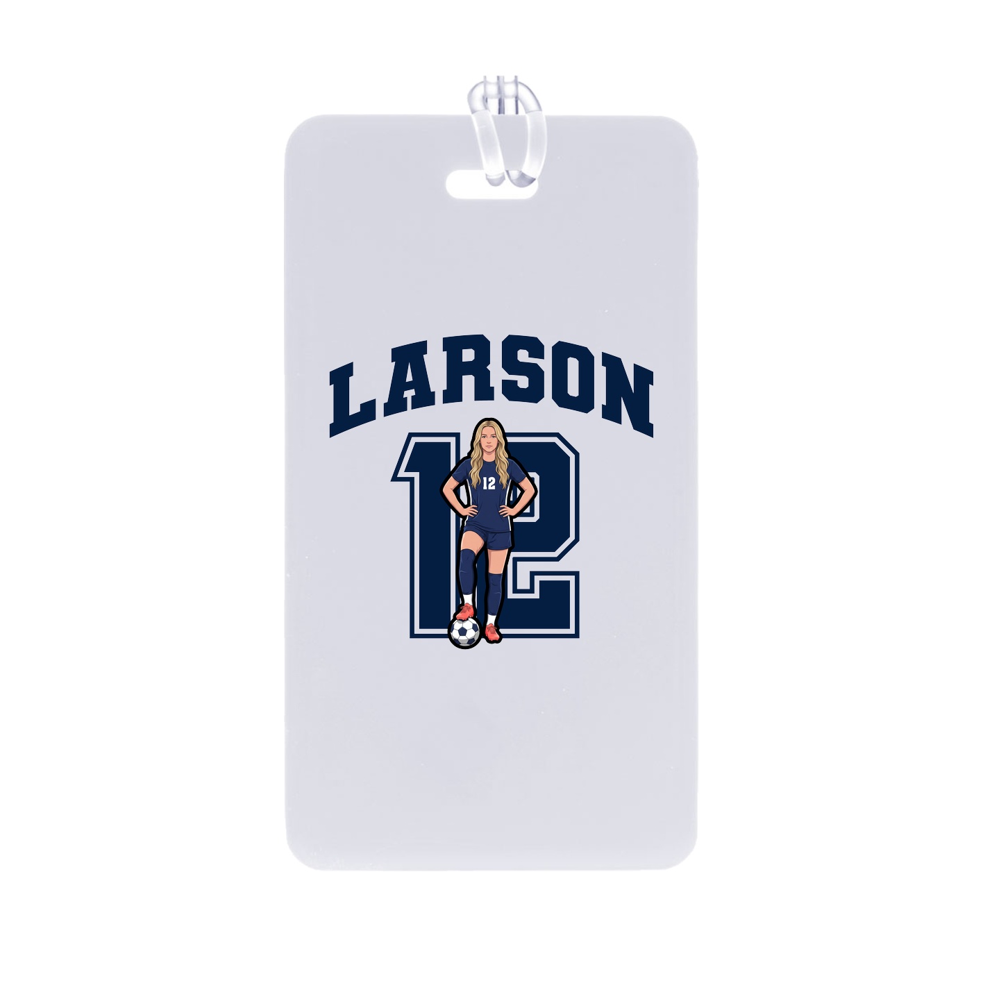 Bag Tag — Number in Classic