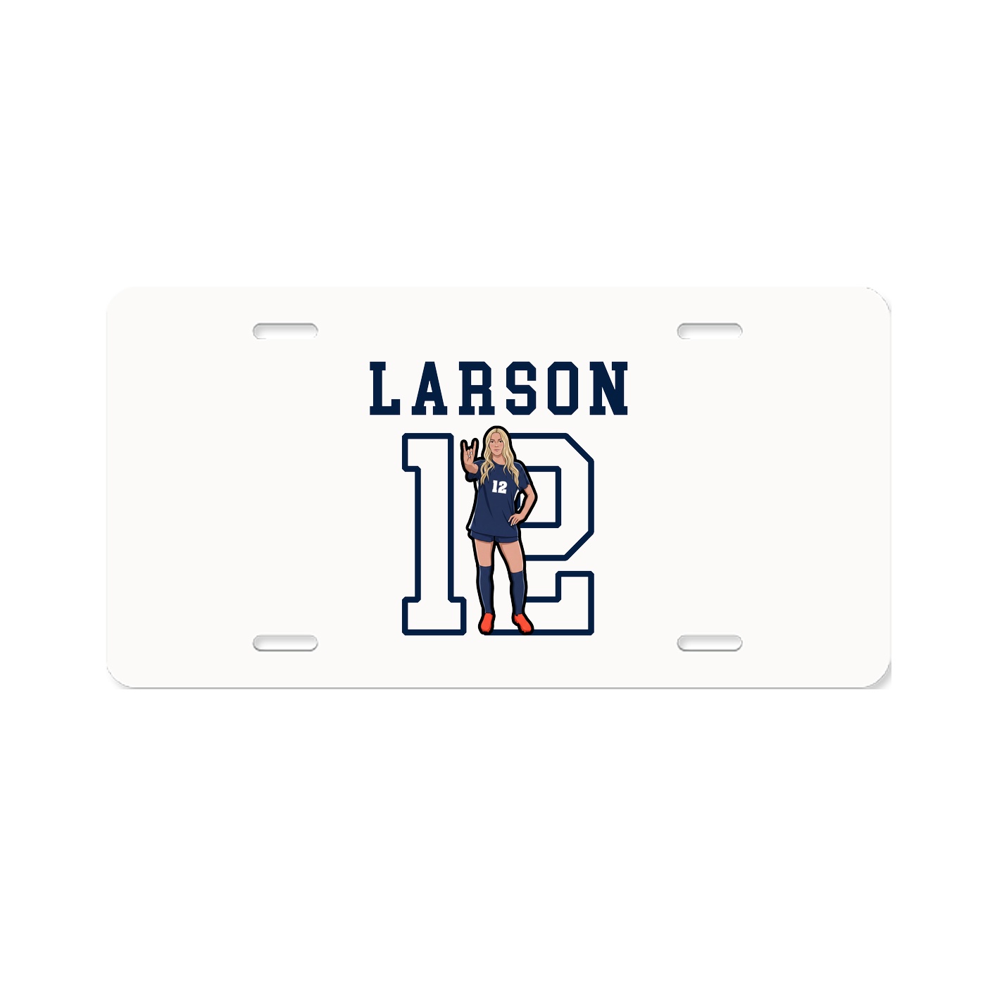 License Plate — Shirsey in Classic
