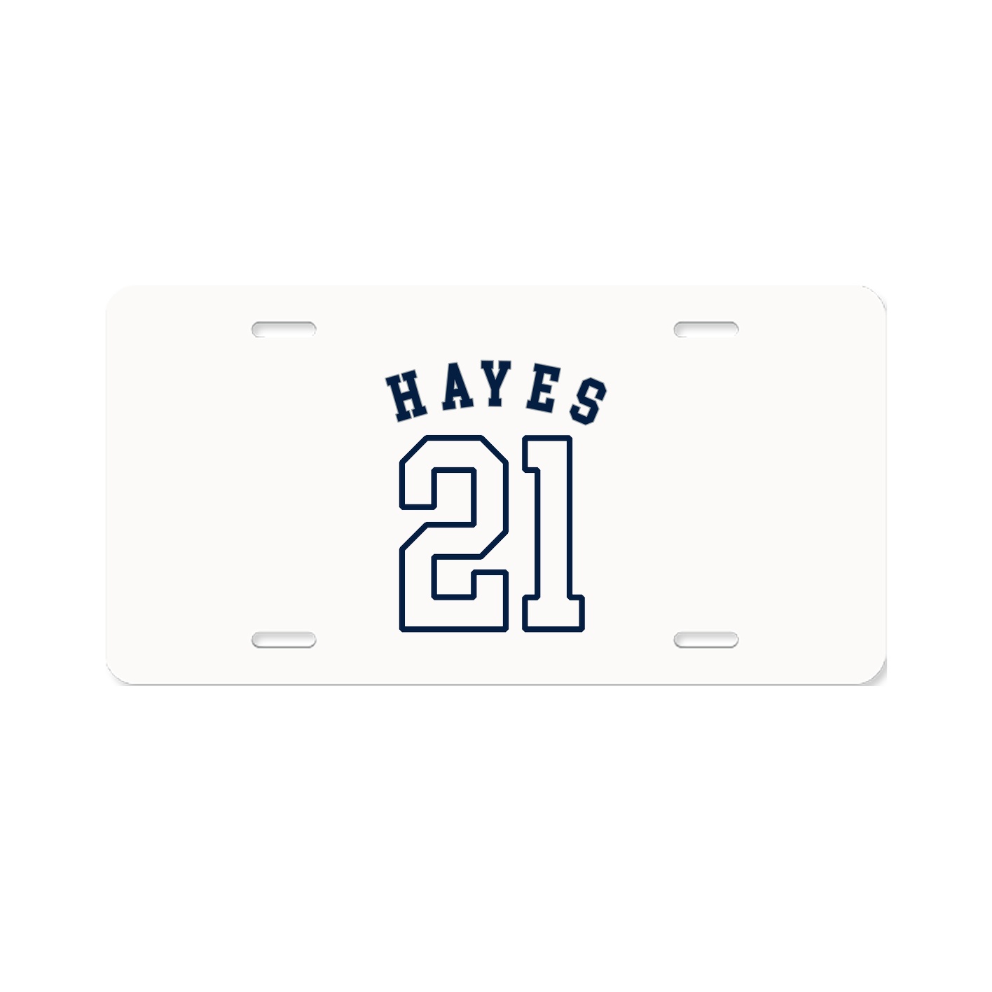 License Plate — Shirsey Arch in Classic