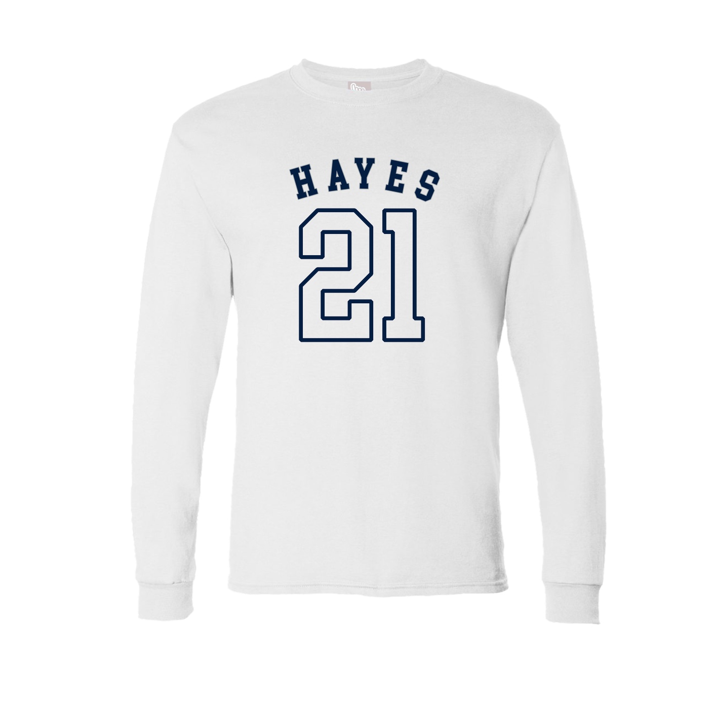 Long Sleeve Tee — Shirsey Arch in White