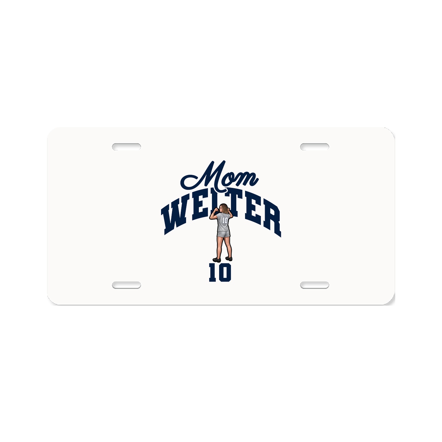 License Plate — Mothers Day Arch in Classic