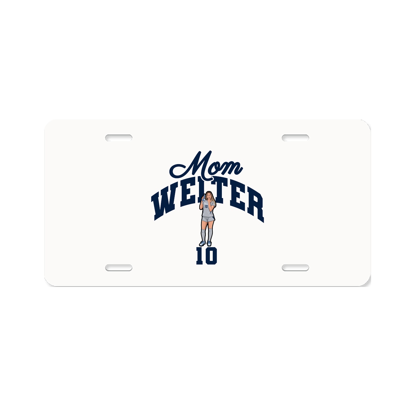License Plate — Mothers Day Arch in Classic