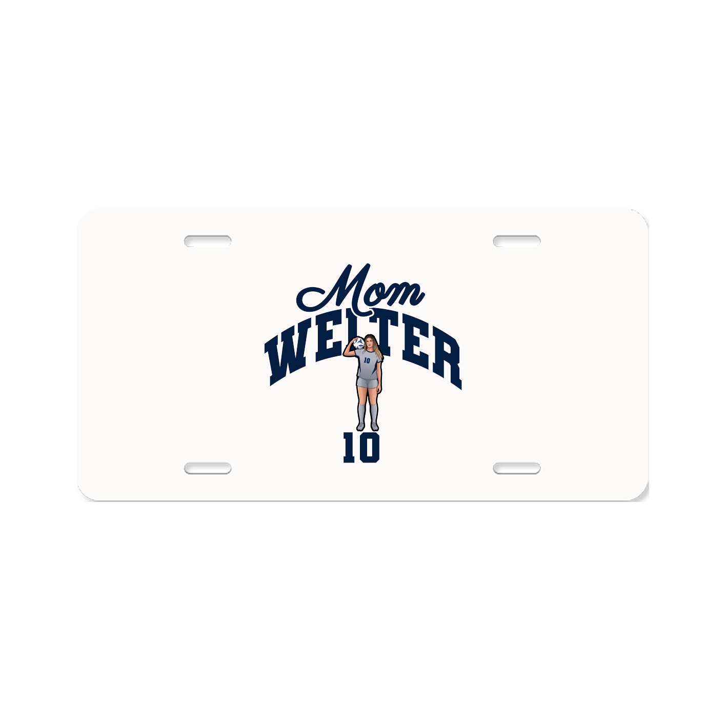 License Plate — Mothers Day Arch in Classic