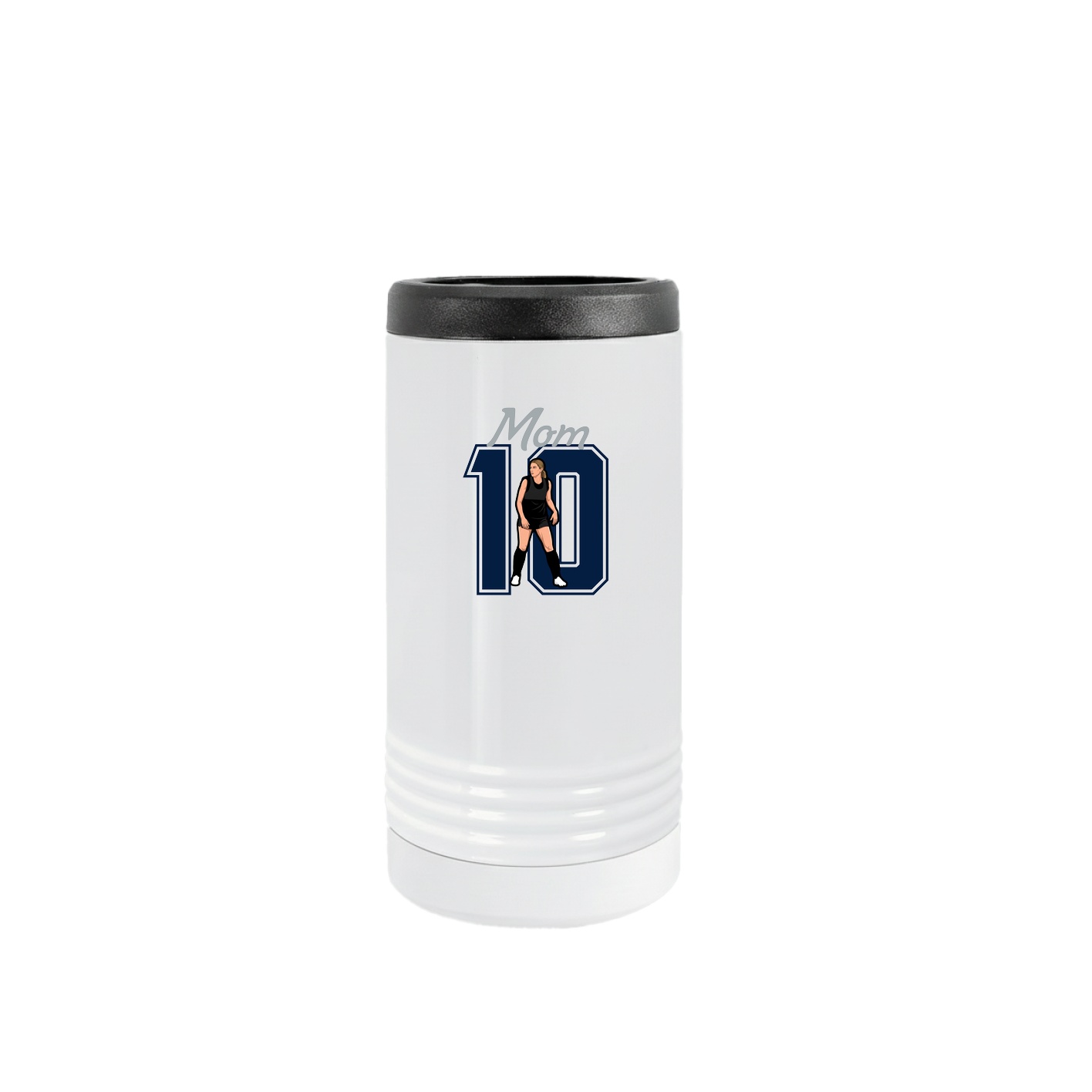 Slim Beverage Holder — Mothers Day Shirsey in White