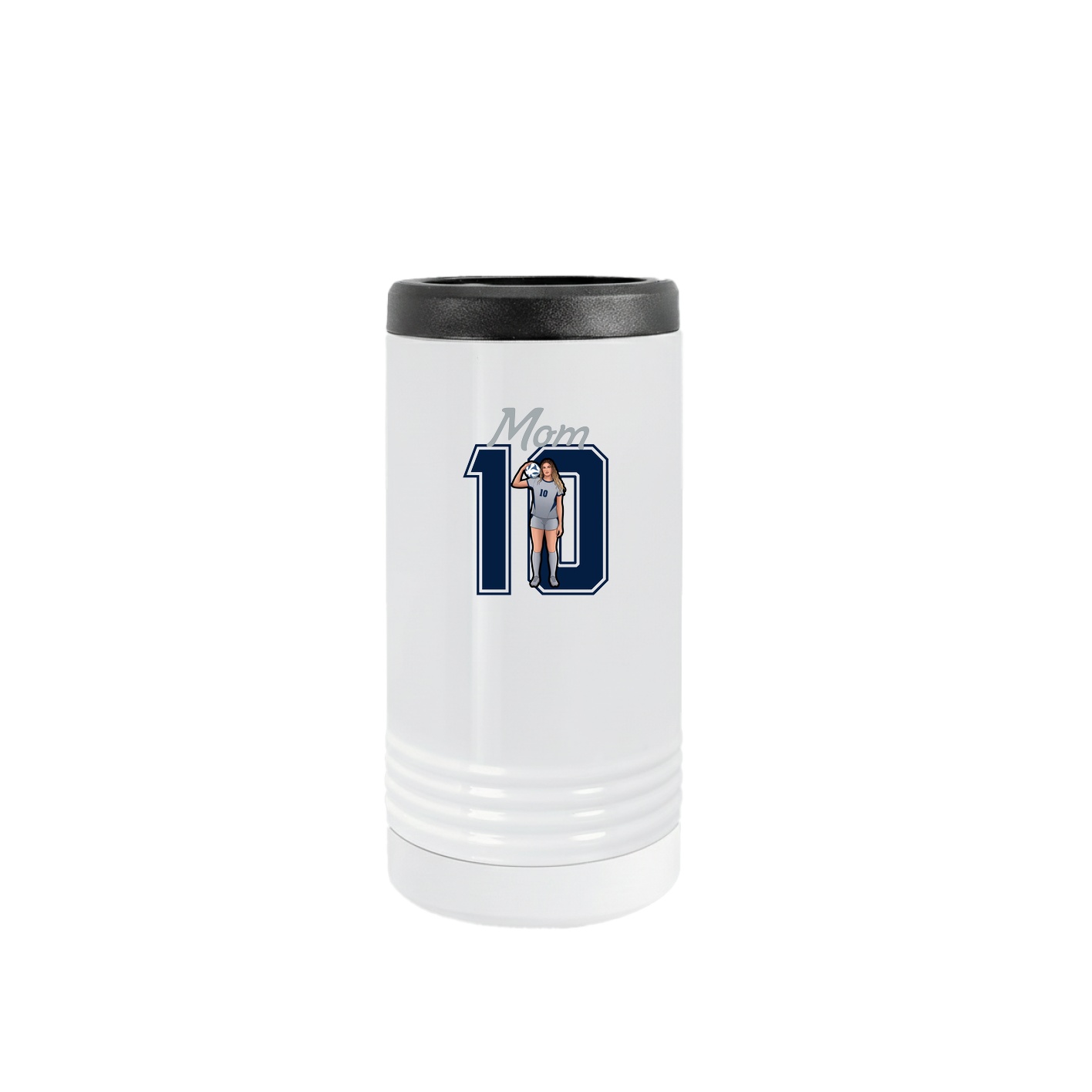 Slim Beverage Holder — Mothers Day Shirsey in White