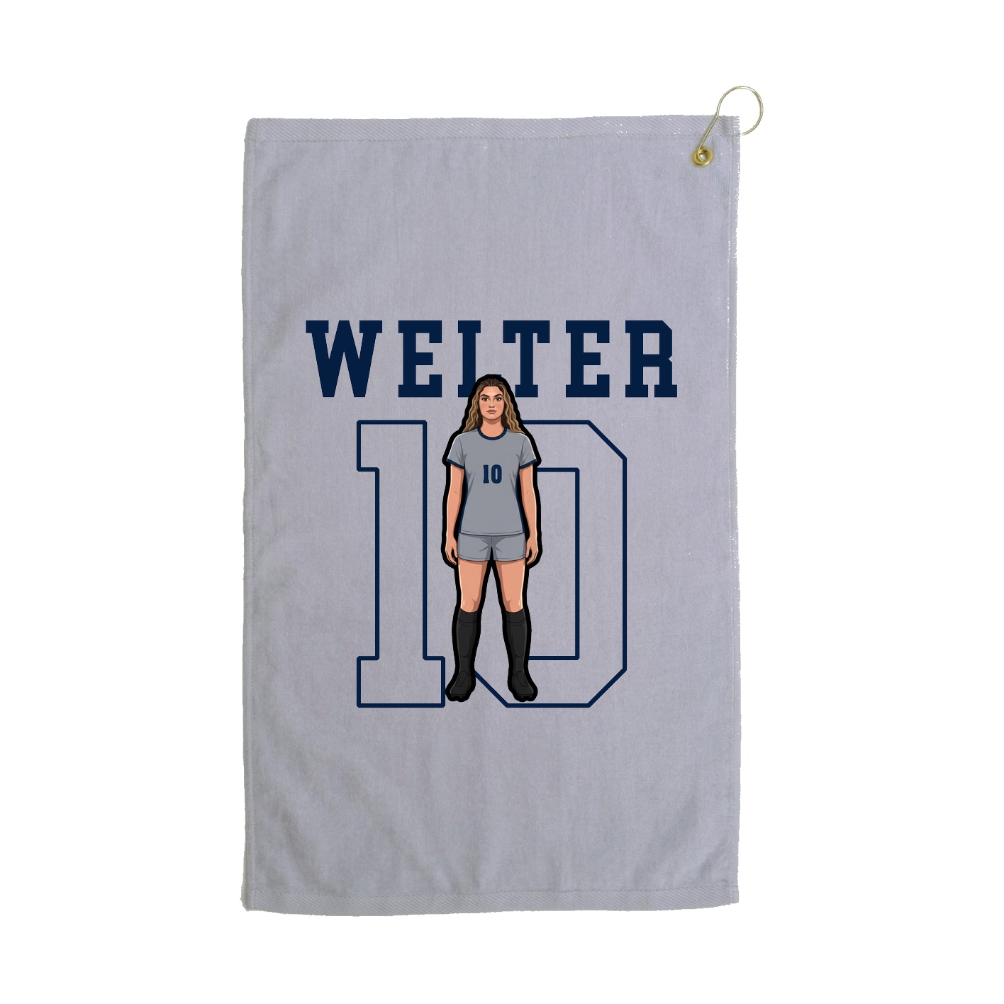 Golf Towel — Shirsey in Grey
