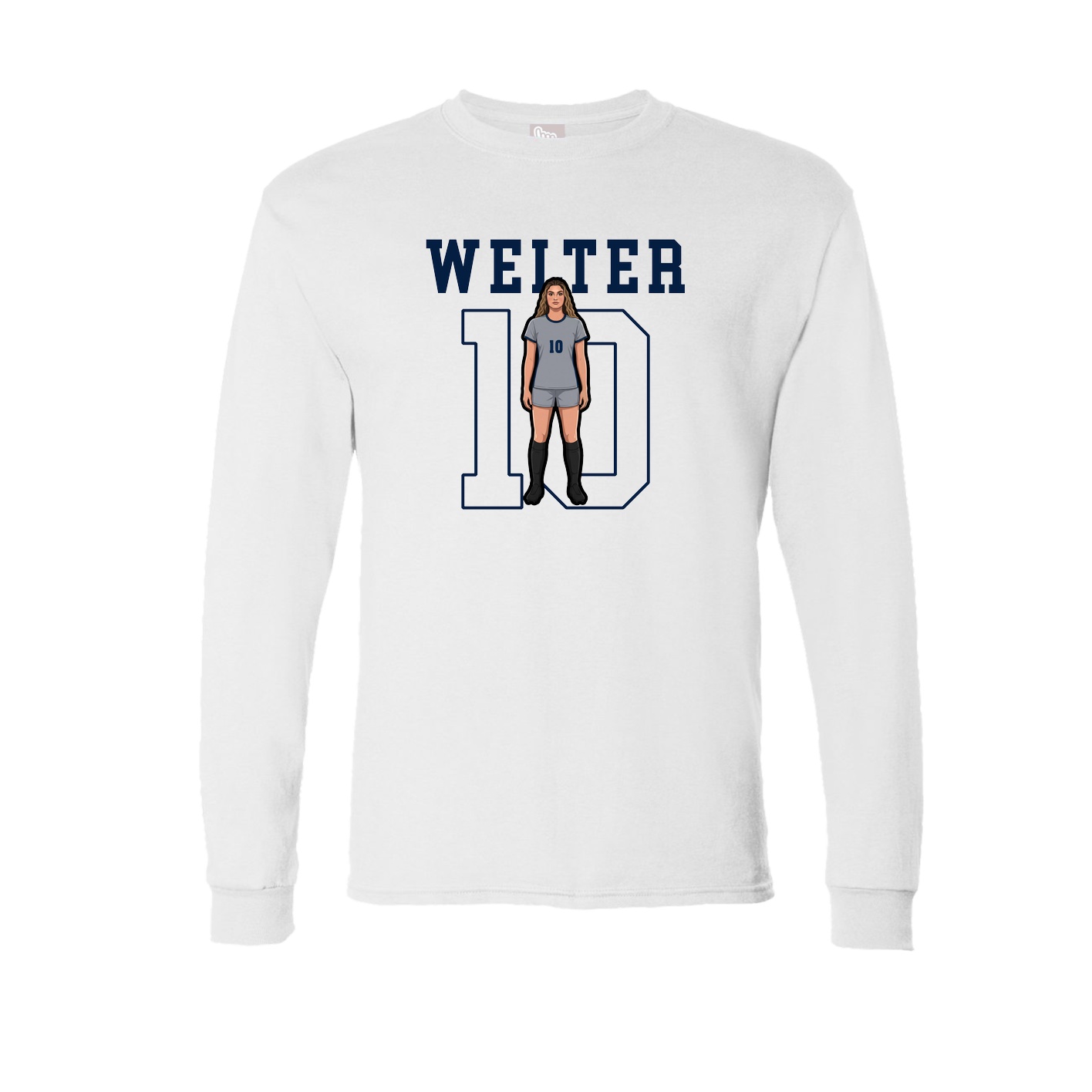 Long Sleeve Tee — Shirsey in White