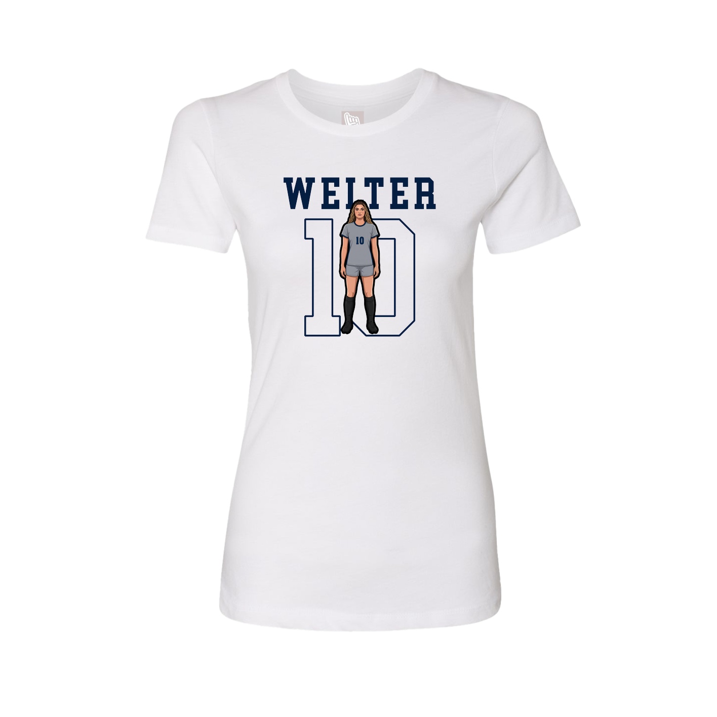 Fitted Women's Tee — Shirsey in White