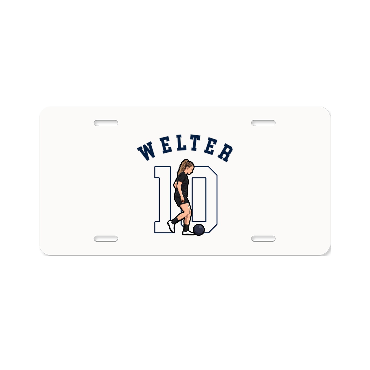 License Plate — Shirsey Arch in Classic