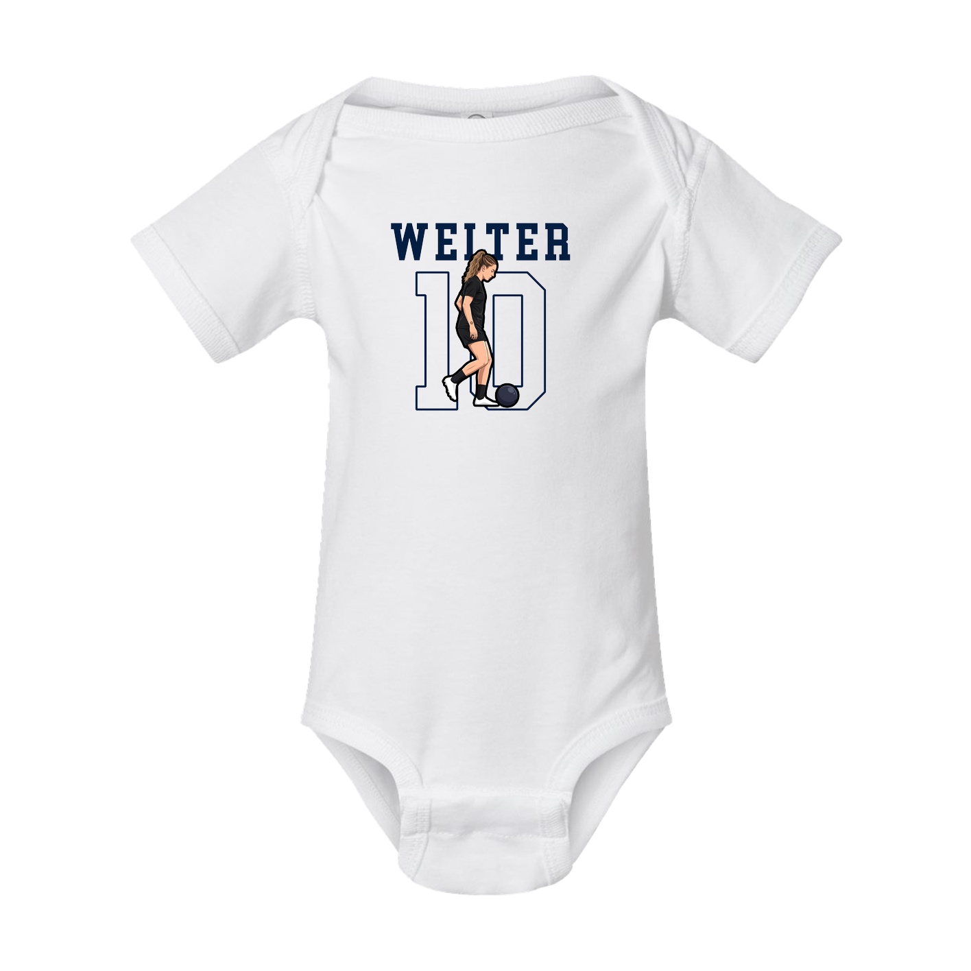 Baby Onesie — Shirsey in White