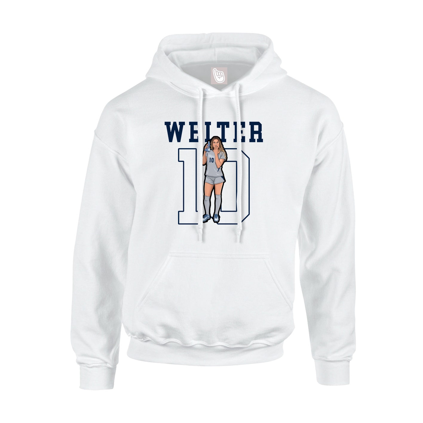 Youth Hoodie — Shirsey in White