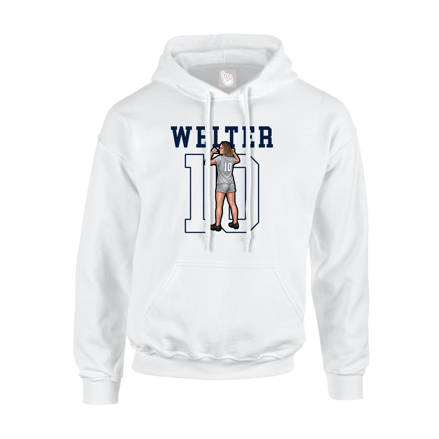 Youth Hoodie — Shirsey in White