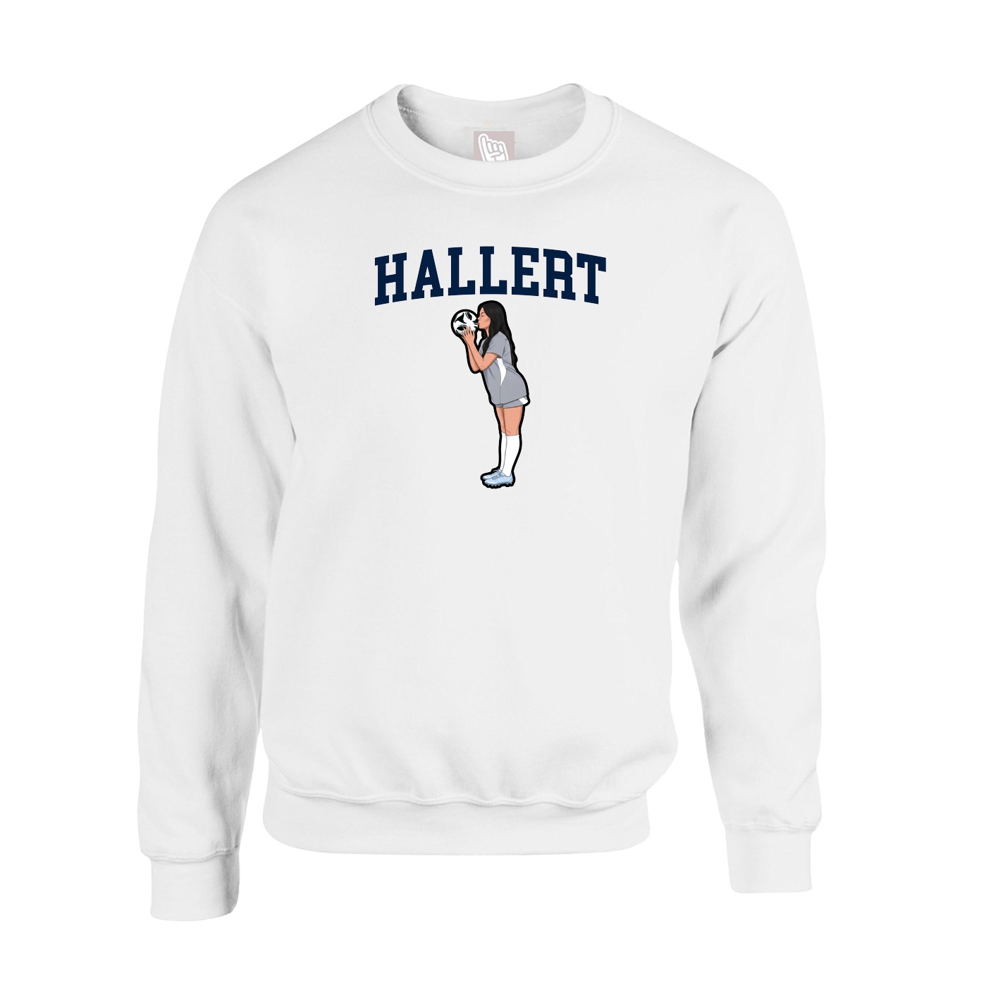Fleece Crew — Shirsey in White