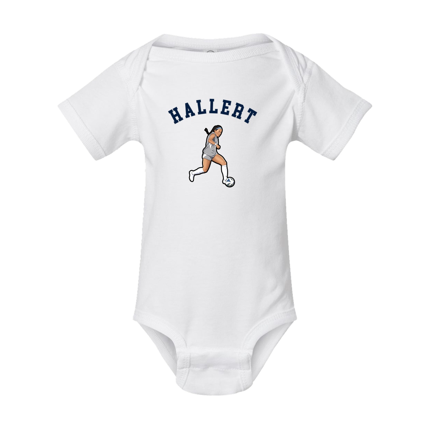 Baby Onesie — Shirsey Arch in White