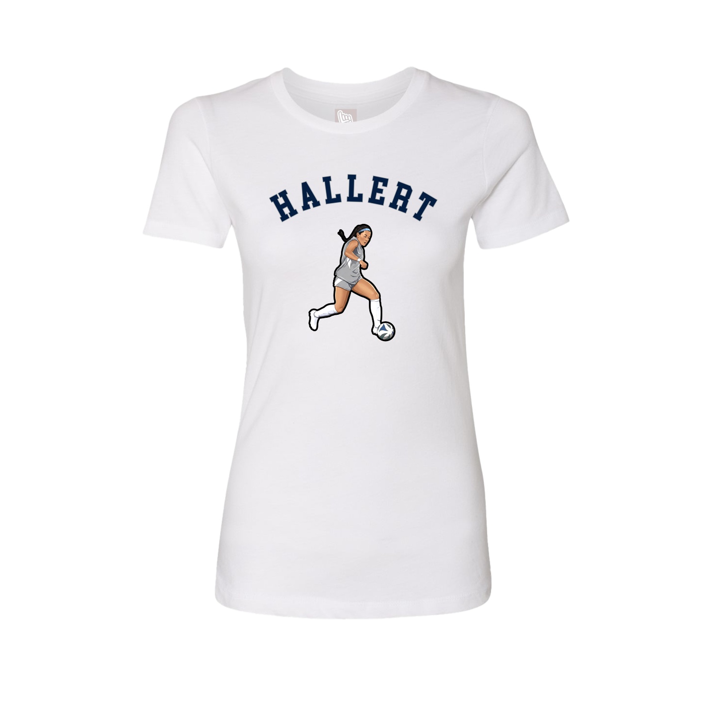Womens Tee — Shirsey Arch in White
