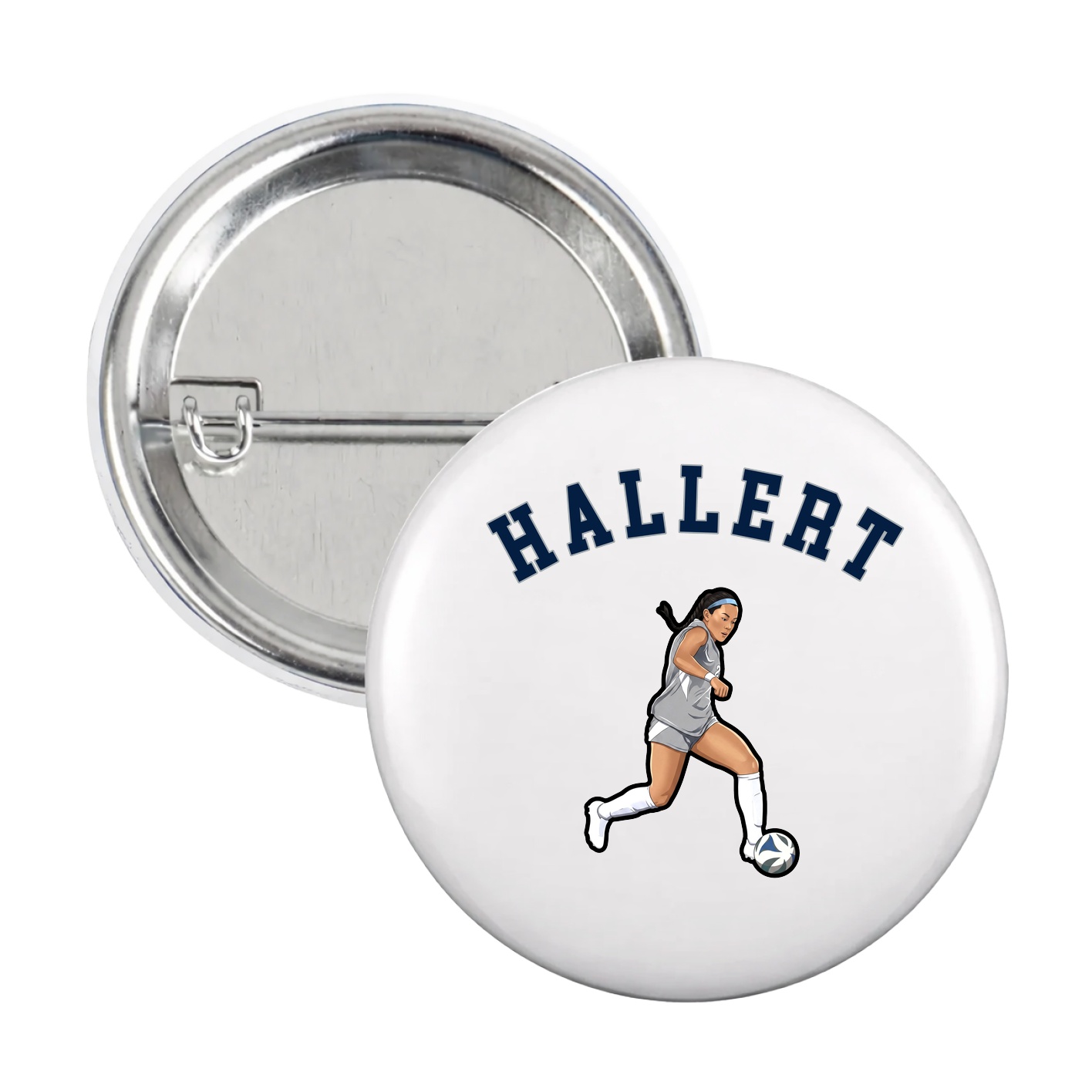 Game Day Button — Shirsey Arch in White