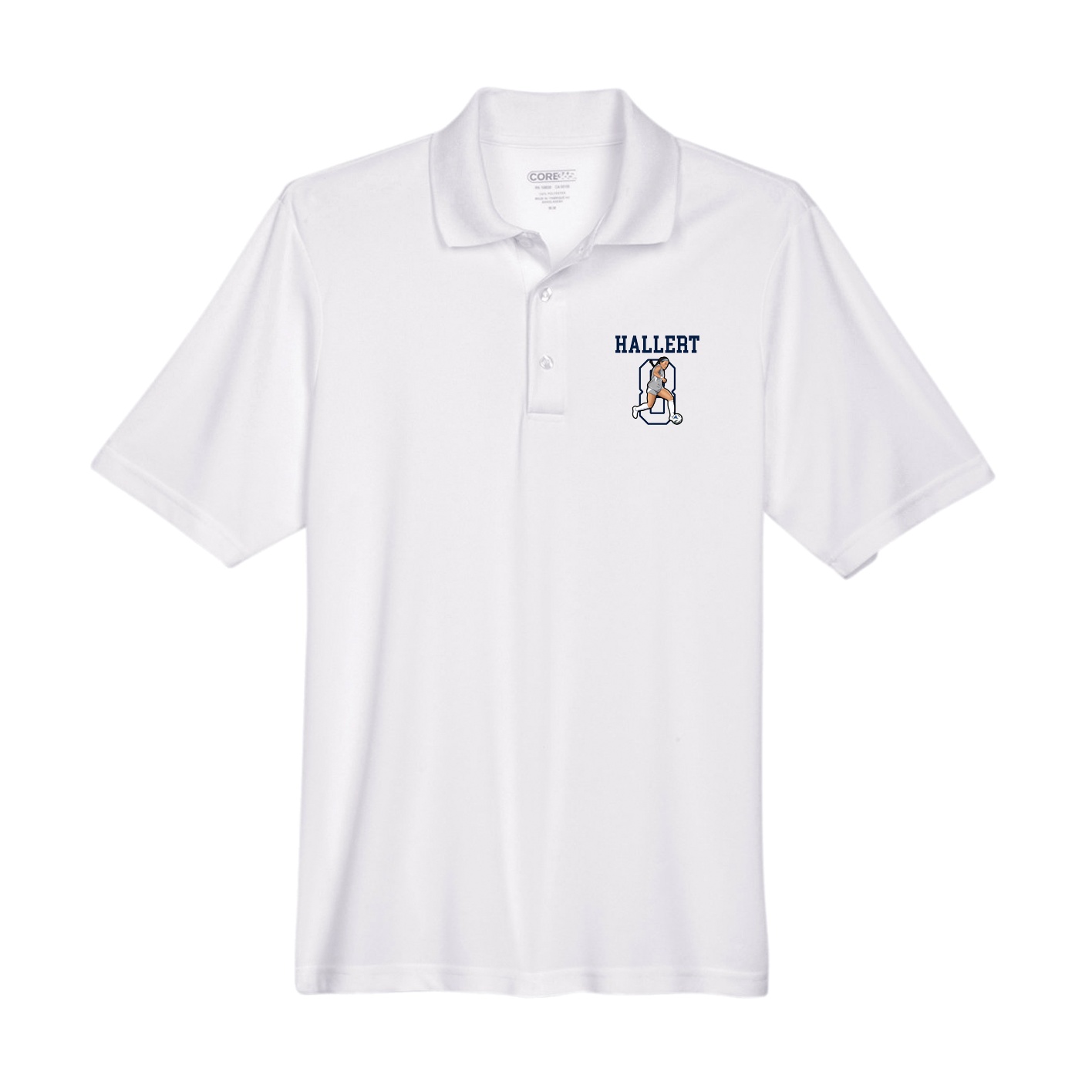 Performance Polo — Shirsey in White