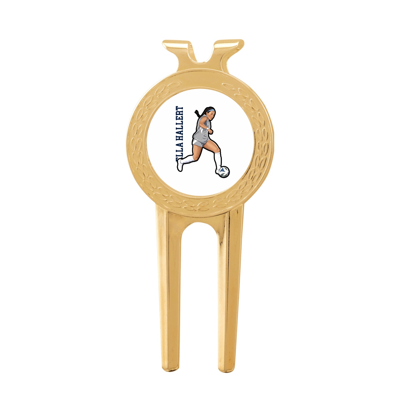 Divot Tool with Ball Marker — Name Vertical in Classic