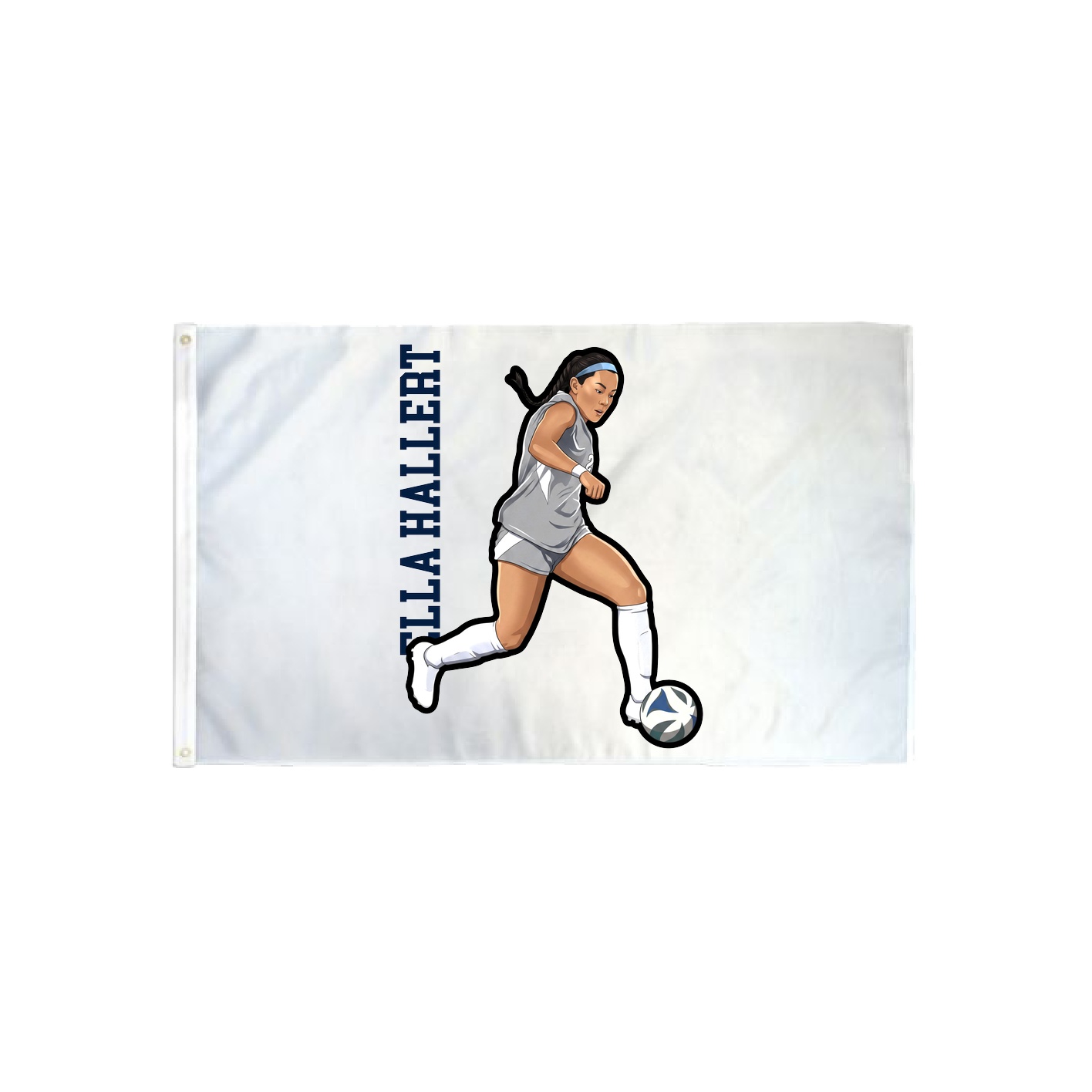 3x5 Flag — Name Vertical in Classic