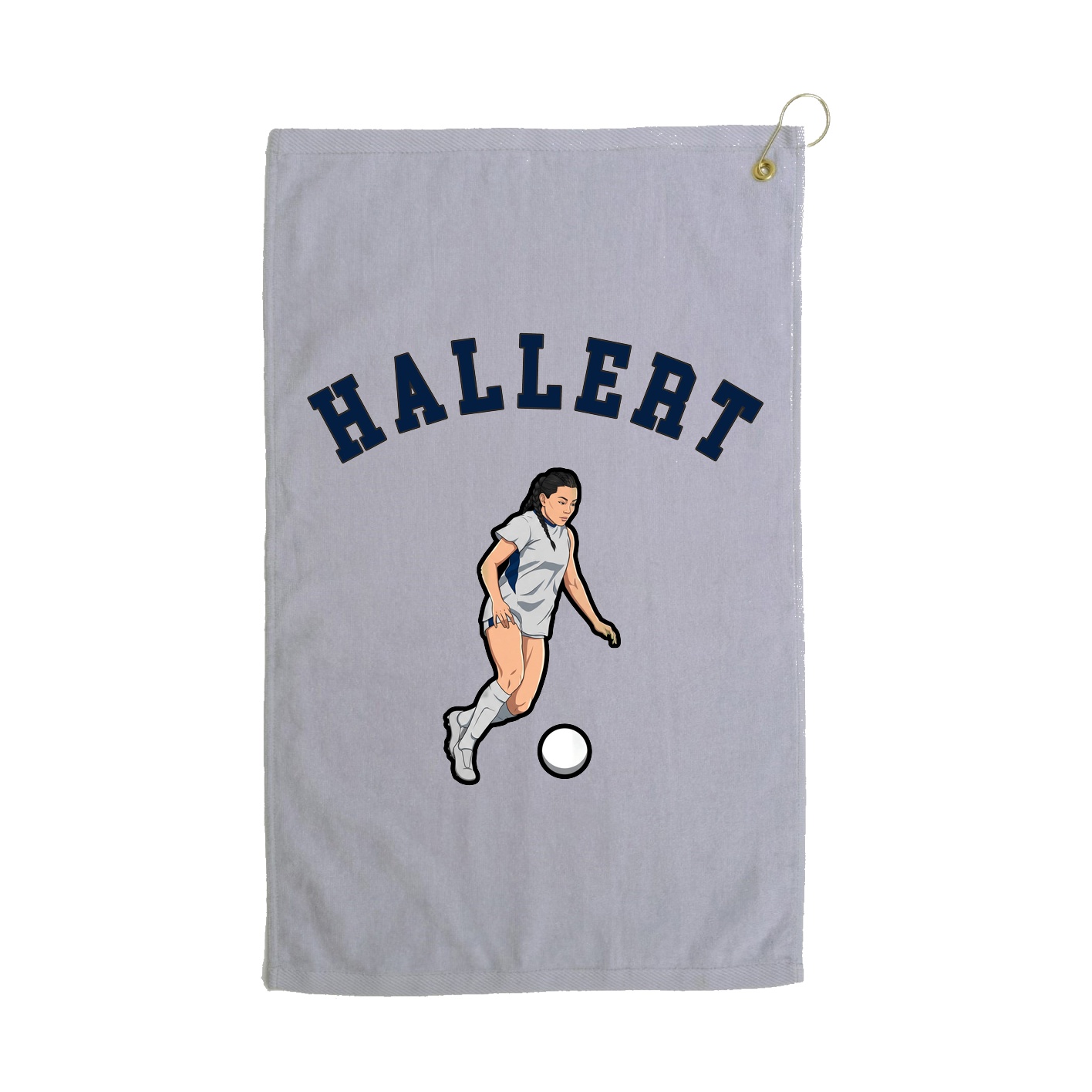 Golf Towel — Shirsey Arch in Grey