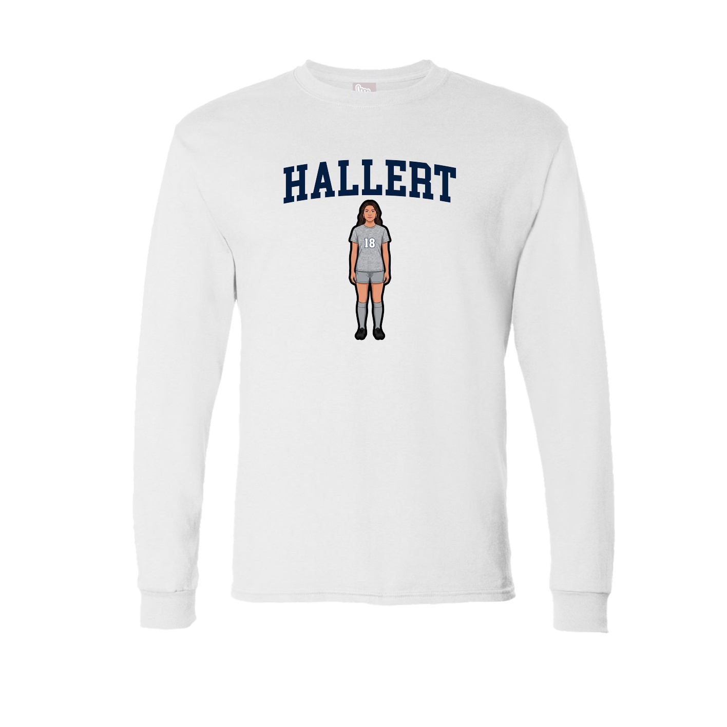 Long Sleeve Tee — Shirsey in White