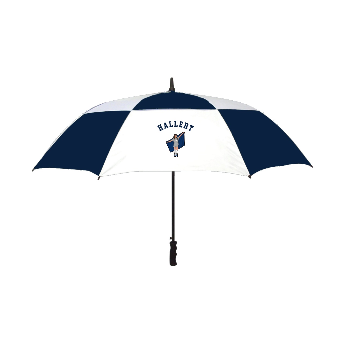 Golf Umbrella — Shirsey Arch in Navy