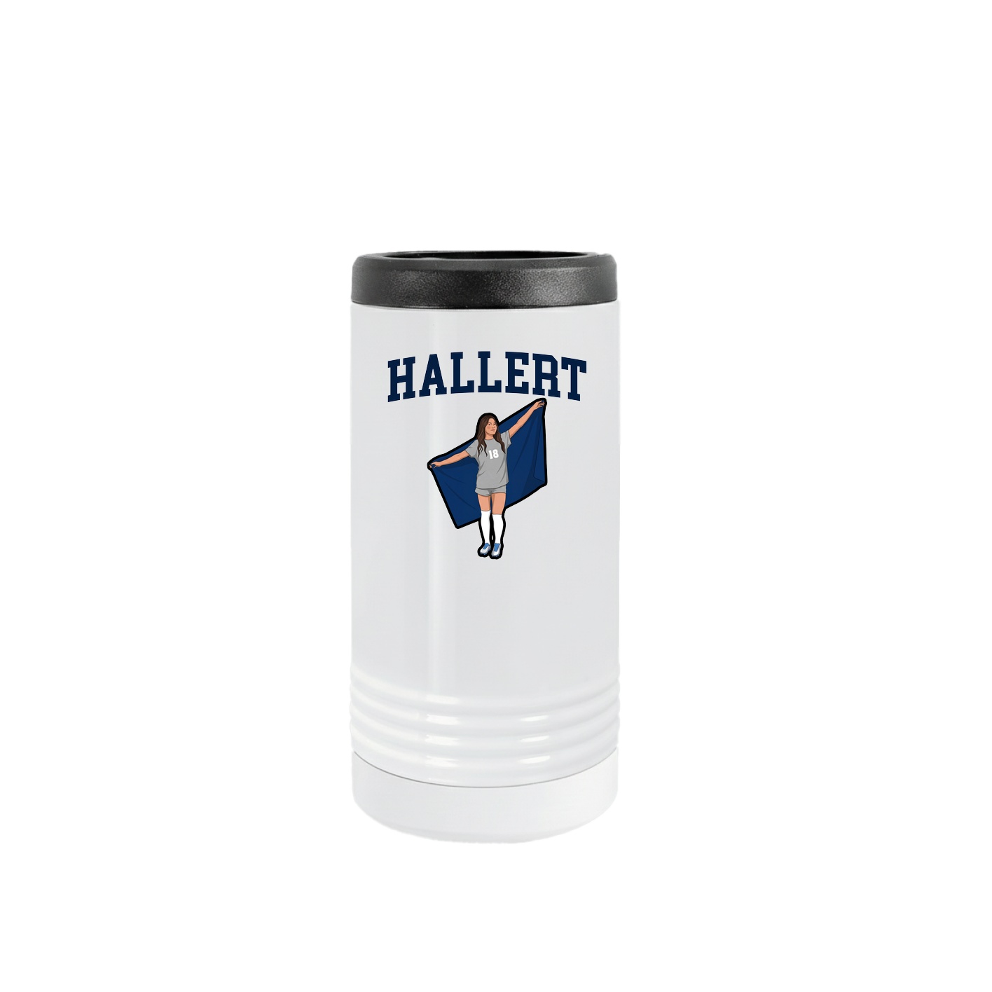 Slim Beverage Holder — Shirsey in White