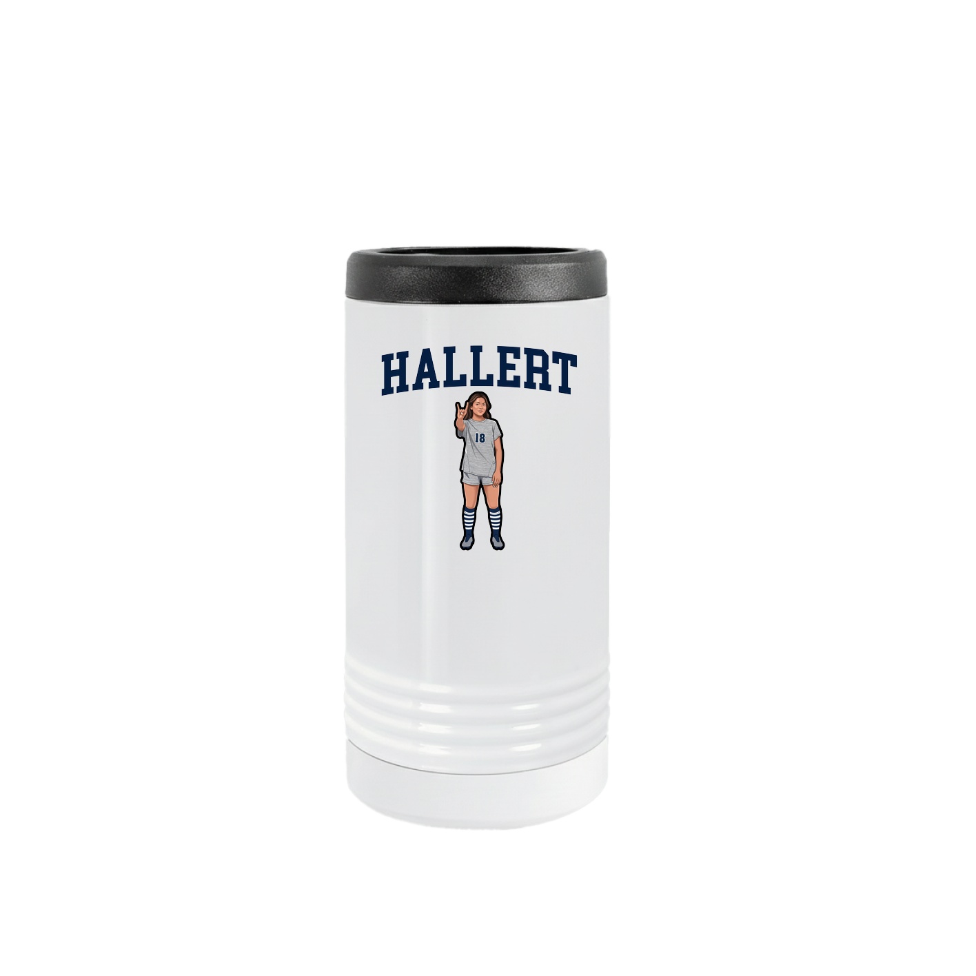 Slim Beverage Holder — Shirsey in White